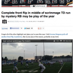 Prep Rally Article on AT&T YouTube Vidoe