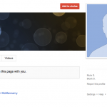 Faked Google Plus Account for Hello Commercial
